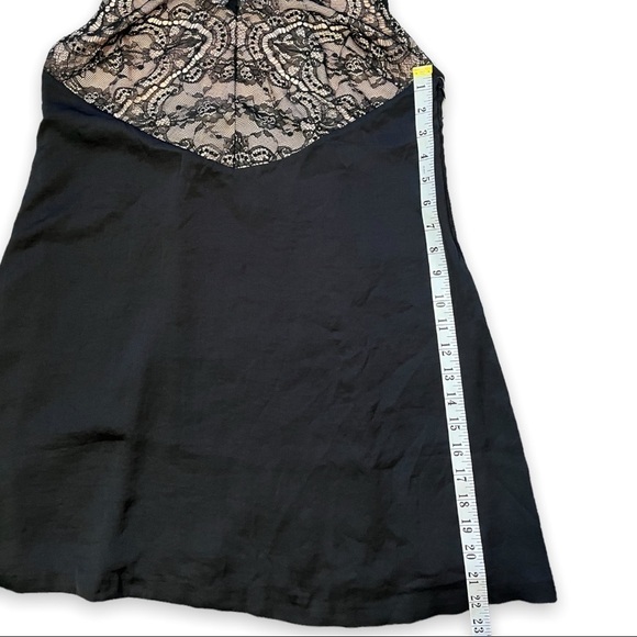 NWT Kendall and Kylie Black and Nude Strappy Slip Dress sz L - Picture 8 of 11